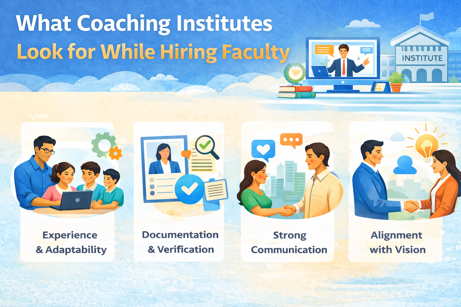 What Coaching Institutes Look for While Hiring Faculty