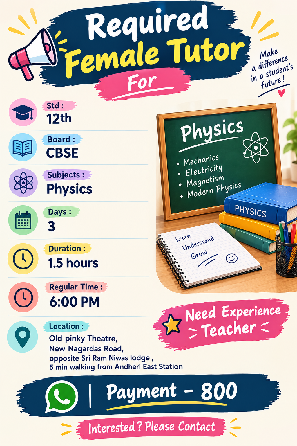 CBSE teacher