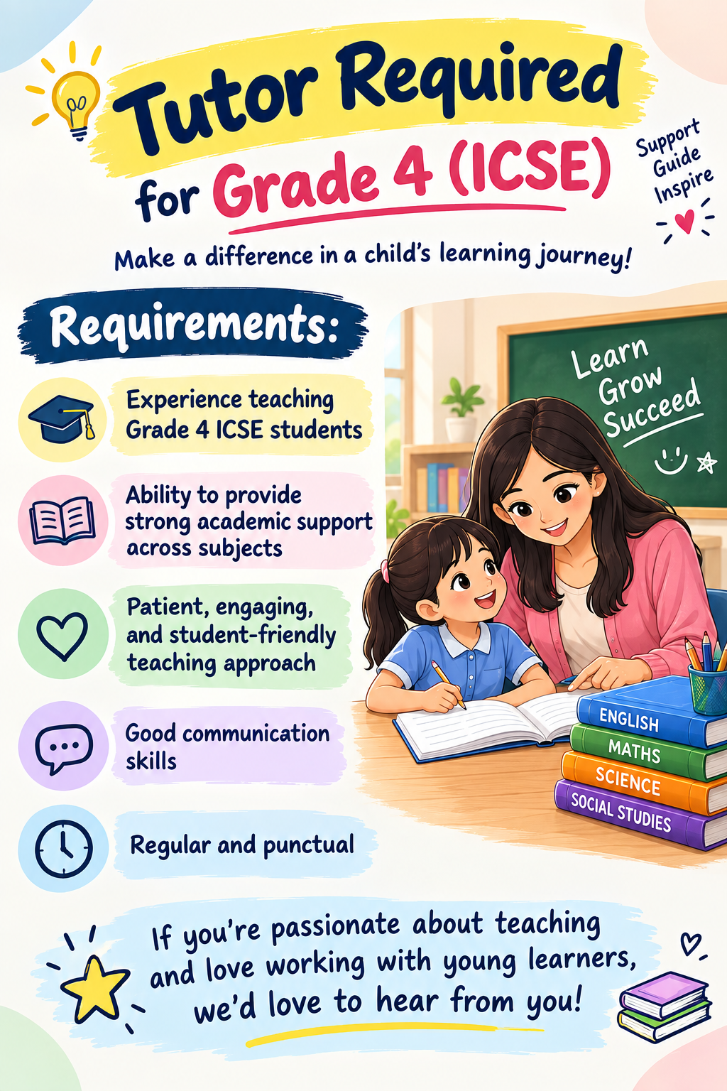 Female tutor 